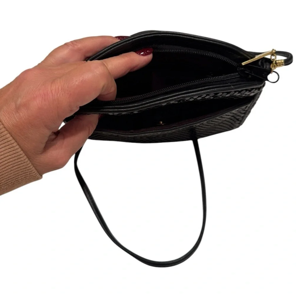 Whiting & Davis Black Mesh Sequin Shoulder Bag VTG. Purse Formal Party Crossbody